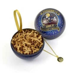 Harry Potter - Boules De Noël Cadeau - Collier De Poudlard
