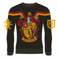 Harry Potter - Gryffindor Crest - Pull De Noël (s)