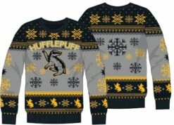 Harry Potter - Poufsouffle - Pull De Noël Homme (m)
