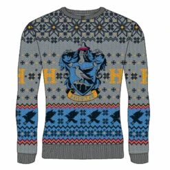 Harry Potter - Ravenclaw Crest - Pull De Noël (xl)