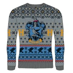 Harry Potter - Ravenclaw Crest - Pull De Noël (xxl)
