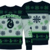 Harry Potter - Serpentard - Pull De Noël Homme (xxl)