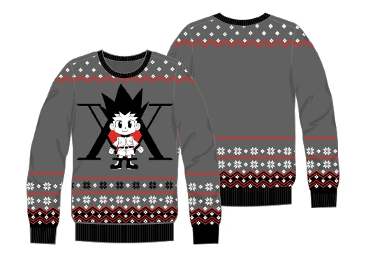 Hunter X Hunter - Gon - Pull De Noël Homme (xxl) 1 Hunter X Hunter - Gon - Pull De Noël Homme (xxl)