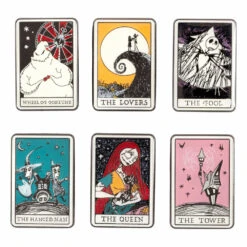 FUNKO L´étrange Noël De Mr. Jack Assortiment Pin's émaillés Blind Box Tarot Card (12)