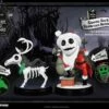 BEAST KINGDOM L´étrange Noël De Mr. Jack Pack 2 Figurine Mini Egg Attack Santa Jack & Skeleton Reindeer 8 Cm