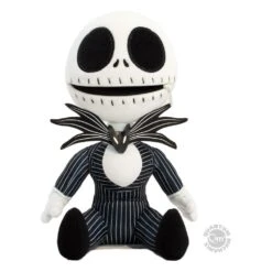 Quantum Mechanix L´étrange Noël De Mr. Jack Peluche Zippermouth Jack Skellington 23 Cm