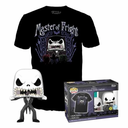 FUNKO L´étrange Noël De Mr. Jack Pop! & Tee Set Figurine Et T-shirt Jack Skellington (l) -Figurines Magasin letrange noel de mr jack pop tee set figurine et t shirt jack skellington l