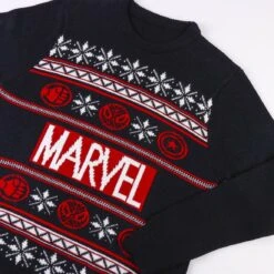 Marvel - Winter Fun - Pull De Noël (2xl) -Figurines Magasin marvel winter fun pull de noel 2xl 6333b98e9af16