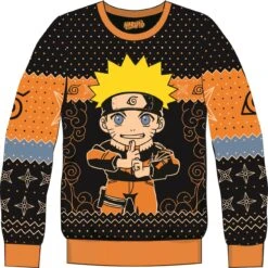 Naruto - Pull De Noël - Multi Clonâge - 8 Ans