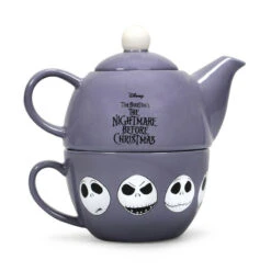 Half Moon Bay Théière L'Etrange Noël De Mr Jack "Tea For One" -Figurines Magasin theiere nightmare before 63ca956ca6f87