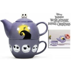 Half Moon Bay Théière L'Etrange Noël De Mr Jack "Tea For One" -Figurines Magasin theiere nightmare before 63ca957b3d511